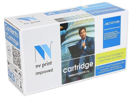 Картридж NV-Print совместимый для Samsung MLT-D119S для ML-1610/1615/1620/1625/ML-2010/2015/2020/ 2510/2570/2571/SCX-4321/4521. Чёрный. 2000 страниц.