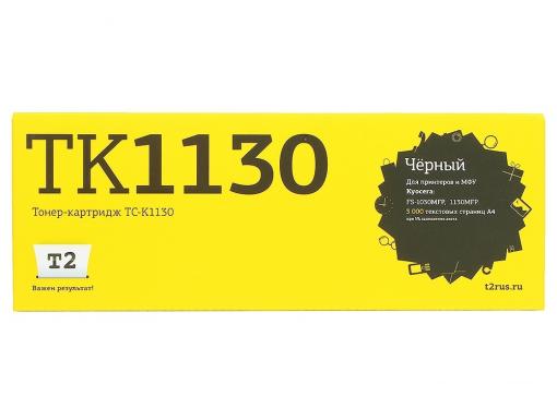 Тонер-картридж T2 TC-K1130 (TK-1130) с чипом