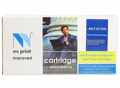 Картридж NV-Print совместимый Samsung MLT-D103L для ML-2950ND/2955ND/DW/SCX-4727FD/4728FD/ 4729FD/FW. Черный. 2500 страниц.