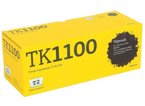 Тонер-картридж T2 TC-K1100 (TK-1100) с чипом