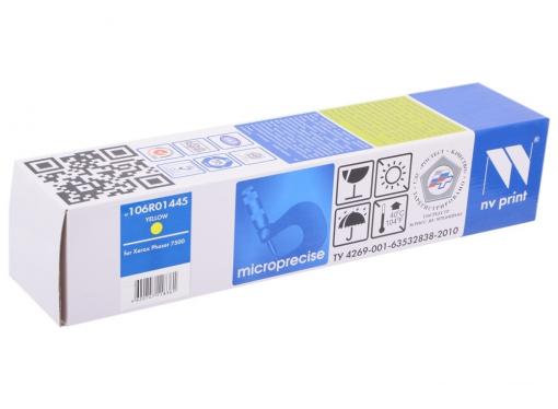 Картридж NV-Print совместимый Xerox 106R01445 для Phaser 7500. Жёлтый. 17 800 страниц.