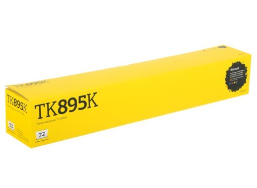 Тонер-картридж T2 TC-K895B (аналог TK-895K Black) для Kyocera FS-C8020/C8025/C8520/C8525 (12000 стр.) чёрный, с чипом