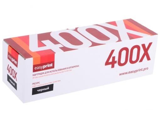 Картридж EasyPrint CF400X  LH-CF400X для HP Color LaserJet Pro M252/M274/M277 (2800 стр.) чёрный, с чипом