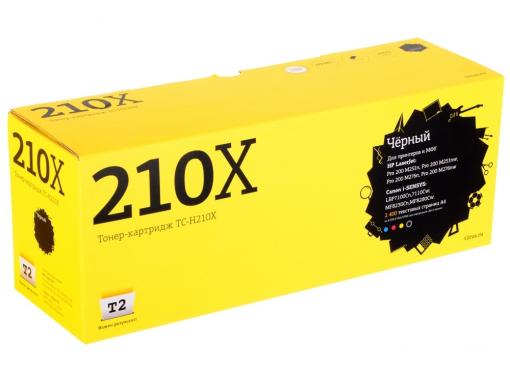 Картридж T2 TC-H210X (аналог  CF210X) для HP LJ Pro 200 M251n/MFP M276n/276nw (2400 стр.) черный, с чипом