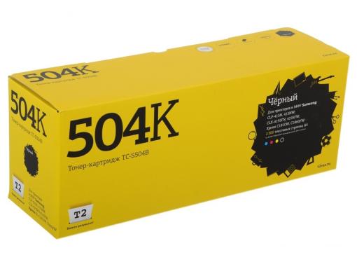 Картридж Т2 TC-S504B (аналог CLT-K504S Black) для Samsung CLP-415/CLX-4195/Xpress C1810W (2500 стр.) чёрный, с чипом