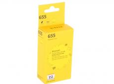 Картридж T2 IC-H112 №655 (аналог CZ112A) для HP Ink Advantage 3525/4615/5525/6525, желтый