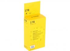 Картридж T2  IC-H320 №178 (аналог CB320HE) для HP Deskjet 3070A/Photosmart 5510/6510/7510/B110/C8583, желтый, с чипом