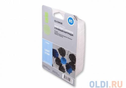 Картридж Cactus CS-C9428 №85 для HP DJ 30/130 светло-голубой 72мл