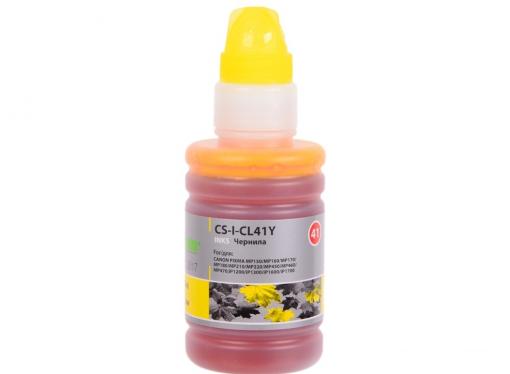 Чернила Cactus CS-CL41 для Canon PIXMA  MP150/ MP160/ MP170/ MP180/ MP210/ MP220 100мл желтый