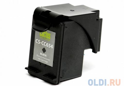 Картридж Cactus CS-CC654 №901 для HP OfficeJet 4500/J4580/J4660/J4680 черный