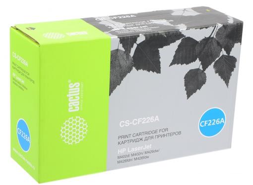 Картридж Cactus CS-CF226A для HP LJ M402d/M402n/M426dw/M426fdn/M426fdw черный 3100стр.