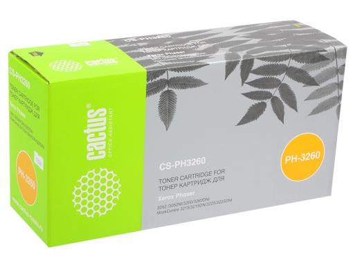 Картридж Cactus CS-PH3260 106R02778 для Xerox Phaser 3052/3052NI/3260 черный 3000стр