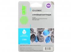 Картридж струйный Cactus CS-LC985C голубой для Brother DCPJ315W/DCPJ515W/MFCJ265W (15мл)