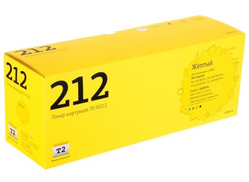 Картридж T2  TC-H212 (аналог CF212A) для HP LJ Pro 200 M251n/MFP M276n/276nw (1800 стр.) желтый, с чипом