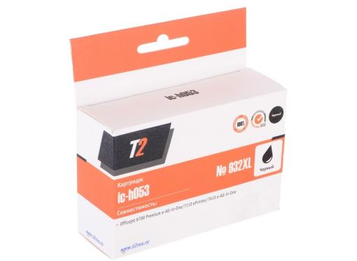 Картридж T2 IC-H053  №932XL (аналог CN053AE) для HP Officejet 6100/6600/6700/7110/7610, черный
