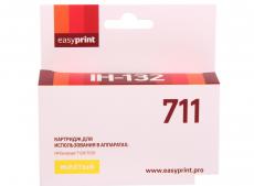 Картридж EasyPrint IH-132 №711 (аналог CZ132A) для HP Designjet T120/520, жёлтый, с чипом Картридж EasyPrint IH-132 №711 (аналог CZ132A) для HP Designjet T120/520, жёлтый, с чипом
