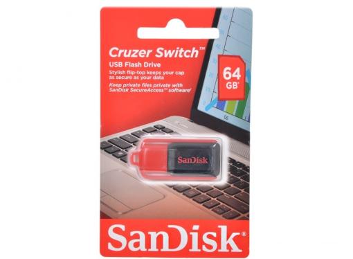 USB флешка SanDisk Cruzer Switch 64GB (SDCZ52-064G-B35)