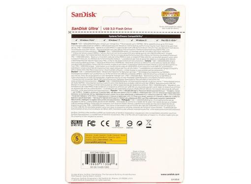 USB флешка SanDisk Ultra 128GB (SDCZ48-128G-U46)