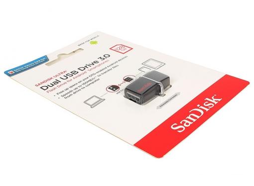USB флешка SanDisk Ultra Dual 128GB (SDDD2-128G-GAM46)