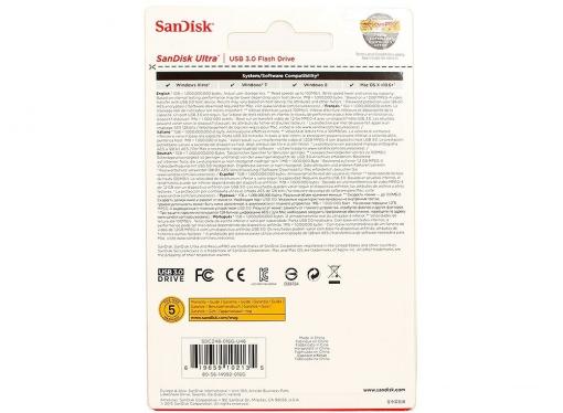 USB флешка SanDisk Ultra 16GB (SDCZ48-016G-U46)