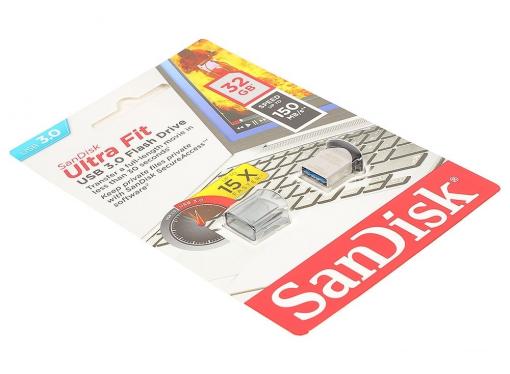USB флешка SanDisk Ultra Fit 32GB (SDCZ43-032G-GAM46)
