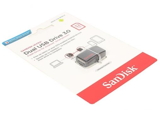 USB флешка SanDisk Ultra Dual 32GB (SDDD2-032G-GAM46)