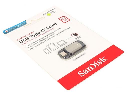 USB флешка SanDisk Type C 64GB (SDCZ450-064G-G46)