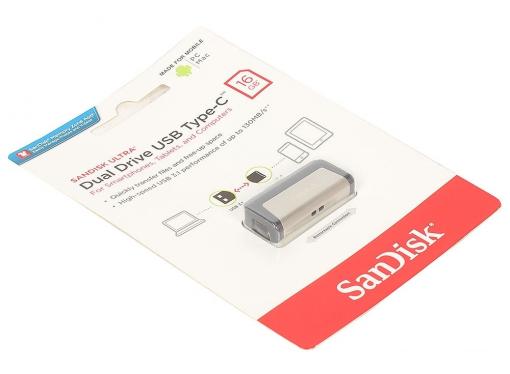 USB флешка SanDisk Ultra Dual 16GB (SDDDC2-016G-G46)