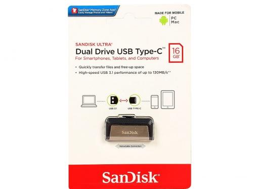 USB флешка SanDisk Ultra Dual 16GB (SDDDC2-016G-G46)