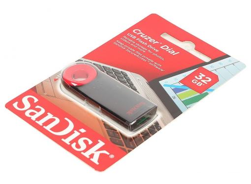 USB флешка SanDisk Cruzer Dial 32GB (SDCZ57-032G-B35)