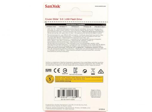 USB флешка SanDisk Cruzer Glide 32GB (SDCZ600-032G-G35)
