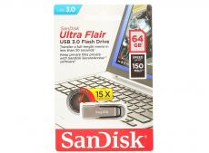 USB флешка SanDisk Ultra Flair 64GB (SDCZ73-064G-G46)
