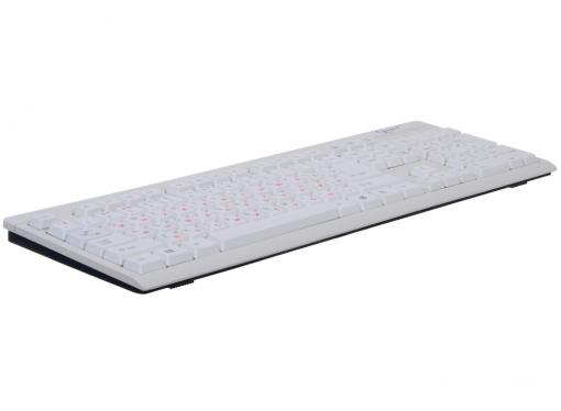 Клавиатура Gembird KB-8300U-R USB, белая