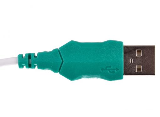 Клавиатура Gembird KB-8350U, USB, белый, лазерная гравировка символов