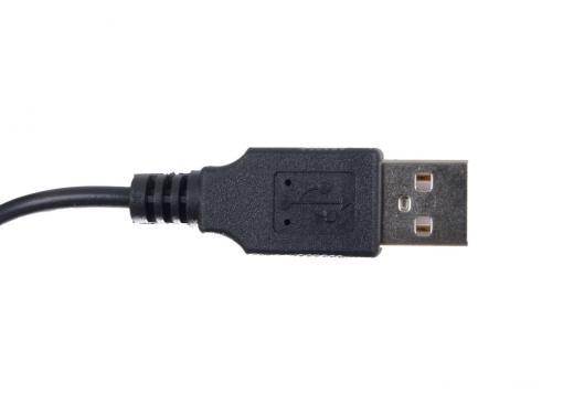 Клавиатура Gembird KB-8350U-BL, USB, черный, лазерная гравировка символов