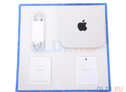 Десктоп Apple Mac mini (MGEM2RU/A) i5-4260U (1.4)/4GB/500GB/Intel HD Graphics 5000/DVD нет/Bluetooth/macOS Silver