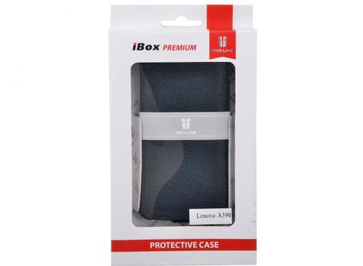 Чехол - книжка iBox Premium для Lenovo A390 (черный)