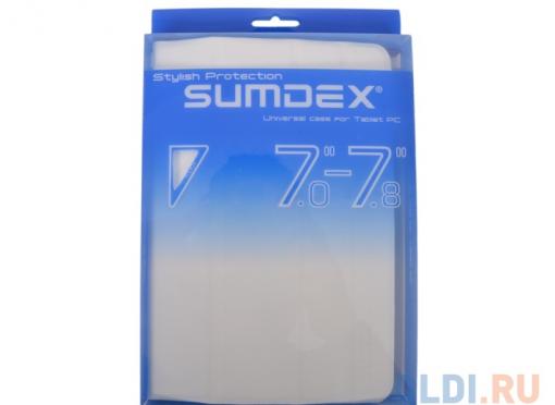 Чехол SUMDEX TCH-704 WT Чехол для планшета 7-7,8