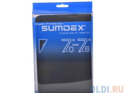 Чехол SUMDEX TCK-705 BK Чехол для планшета 7-7,8