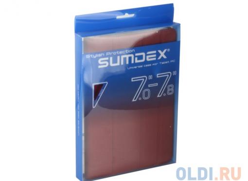 Чехол SUMDEX TCK-705 RD Чехол для планшета 7-7,8