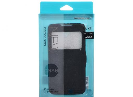 Чехол для смартфона Lenovo A516 Nillkin Fresh Series Leather Case Черный