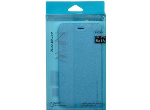 Чехол Nillkin Sparkle leather case для Apple iPhone 6 Plus (Цвет-синий), T-N-AiPhone6P-009