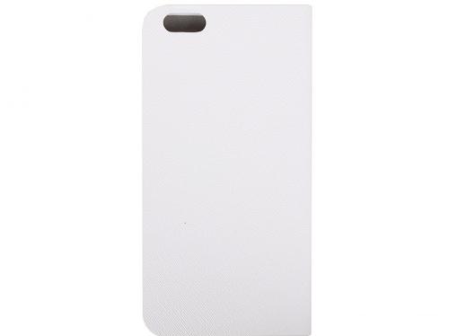 Чехол-книжка Ozaki OC581WH O!coat 0.4+Folio для iPhone 6 Plus. Цвет: белый.