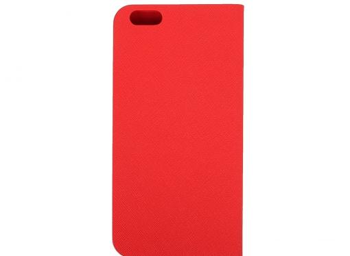 Чехол-книжка Ozaki OC581RD O!coat 0.4+Folio для iPhone 6 Plus. Цвет: красный.