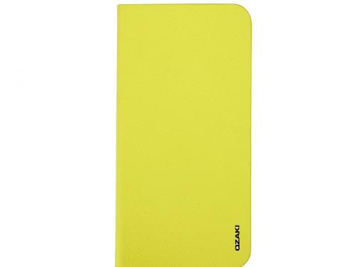 Чехол-книжка Ozaki OC581WS O!coat 0.4+Folio для iPhone 6 Plus. Цвет: салатовый.
