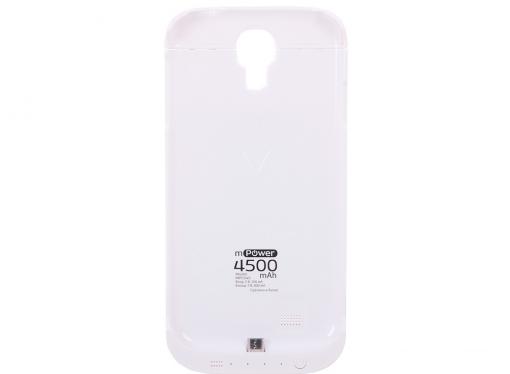Чехол с аккумулятором Gmini mPower Case MPCS45 White, для Galaxy S4, 4500mAh