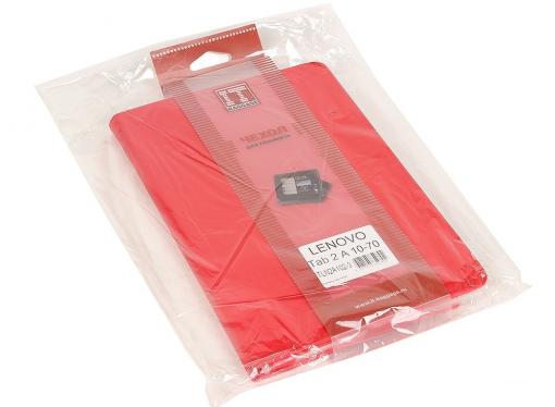 Чехол IT BAGGAGE для планшета LENOVO Idea Tab 2 A10-70 красный ITLN2A102-3