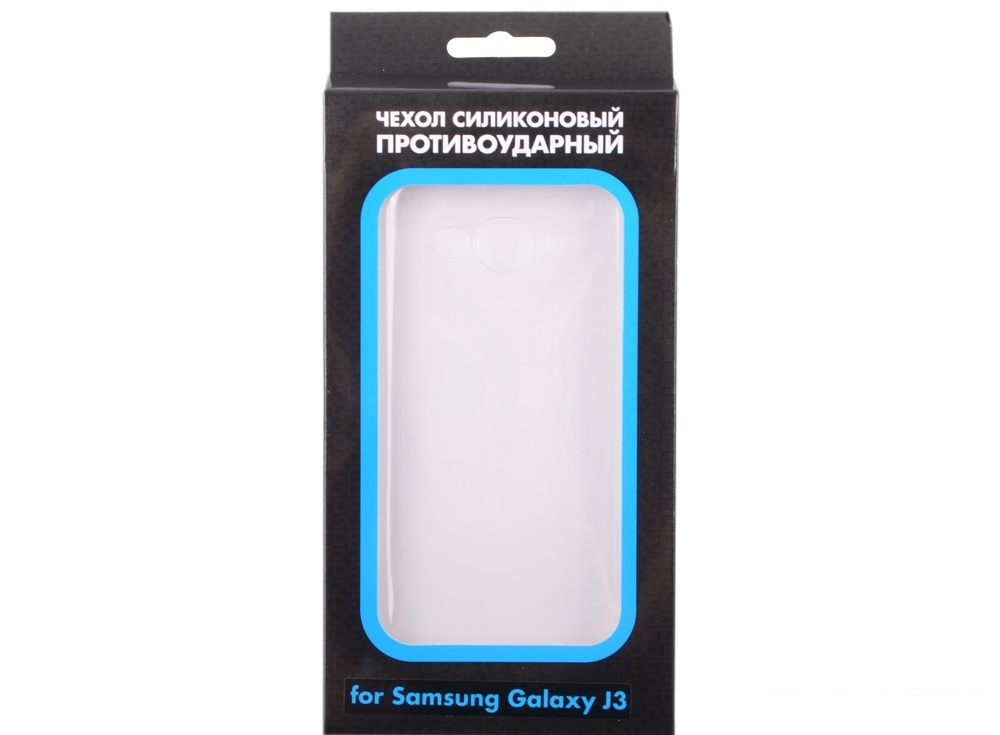 Силиконовый супертонкий чехол для Samsung Galaxy J3 DF sCase-10