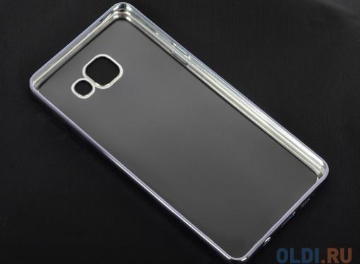 Силиконовый чехол с рамкой для Samsung Galaxy A7 (2016) DF sCase-24 (space gray)