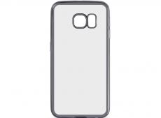 Силиконовый чехол с рамкой для Samsung Galaxy S6 Edge DF sCase-19 (space gray)